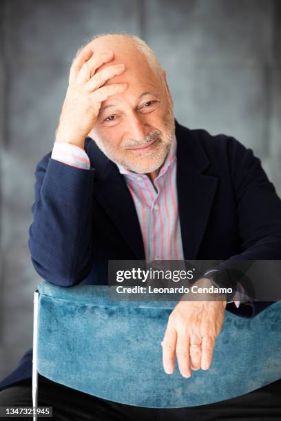 Italian-American writer André Aciman, Torino, Italy, 17th October 2021.