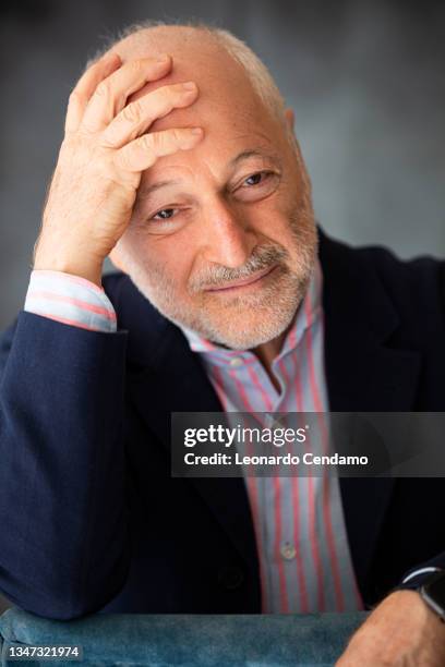 Italian-American writer André Aciman, Torino, Italy, 17th October 2021.