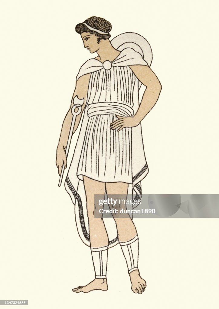 Greek Robe Men Ancient Chiton Dress
