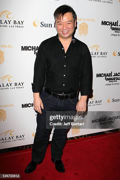 Actor Rex Lee arrives at the Las Vegas premiere of Michael Jackson THE IMMORTAL World Tour by Cirque du Soleil at the Mandalay Bay Resort & Casino...