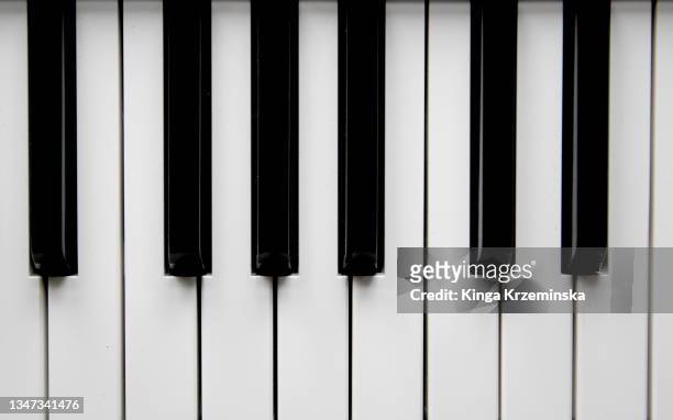 piano keys background - ピアノ ストックフォトと画像