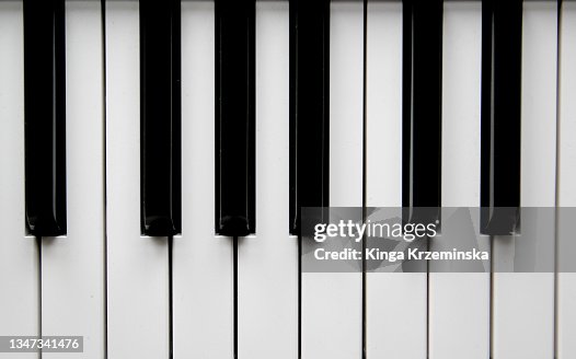 Piano keys background Piano keys background