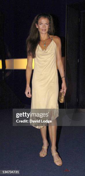 Annabel Croft during Hell's Kitchen II - Day 3 - Arrivals at 146 Brick Lane in London, Great Britain.