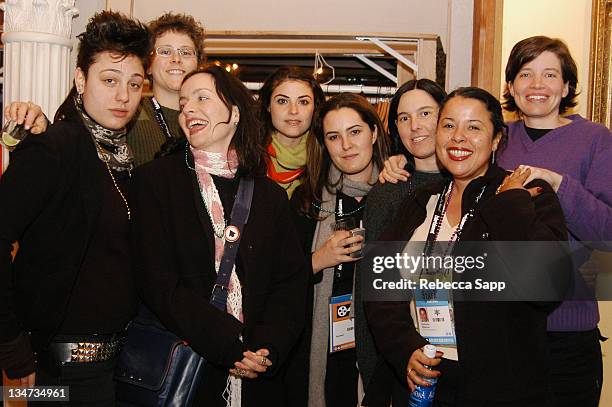 Deak Eugenikos, Larin Sullivan, Guinevere Turner, Natalie Salins, Alexis Fish, Andrea Sperling, Roberta Monroe, and Jamie Babbit