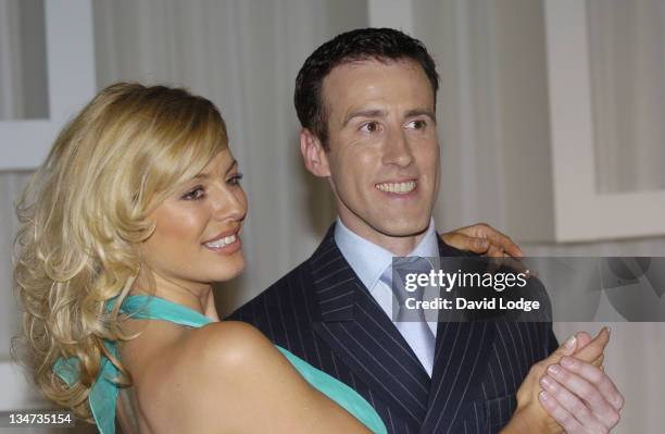 Anton Du Beke and Tess Daly during TeaDirect Decent Dance Photocall at Trafalgar Hotel in London, Great Britain.