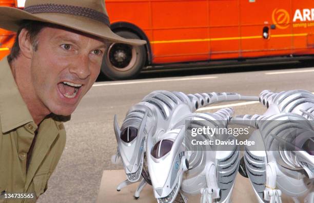 Lord Brocket during Roboraptors - Press Launch and Photocall at Hamley's in London, Great Britain.