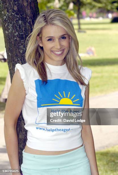 Lara Lewington during Hydro Active Women's Challenge - Photocall at Regent's Park in London, Great Britain.