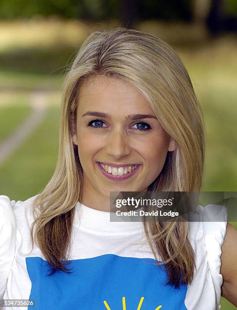 Lara Lewington during Hydro Active Women's Challenge - Photocall at Regent's Park in London, Great Britain.
