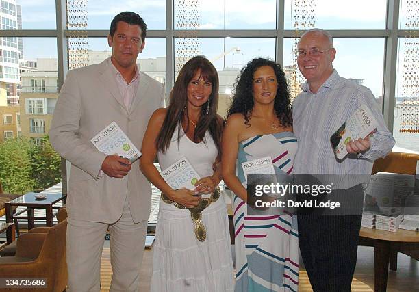 Sam Kane and Linda Lusardi with Nick Leeson and his wife