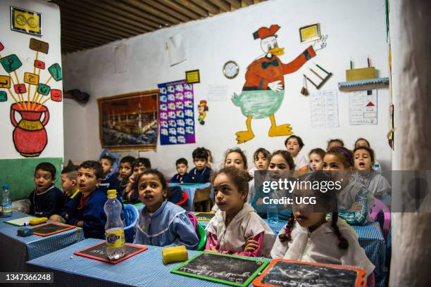 Morocco. Fes. Primary school.