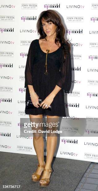 Sheree Murphy during Britain's Next Top Model - Launch Party - Arrivals at Debenham House in London, Great Britain.