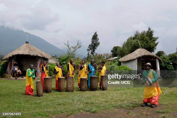 Rwanda. Ruhengeri. Musanze. Iby'Iwacu Cultural village.