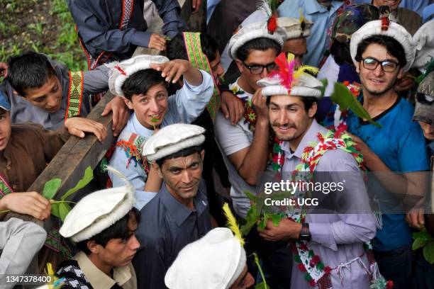 Pakistan. Brum. Kalash festival.