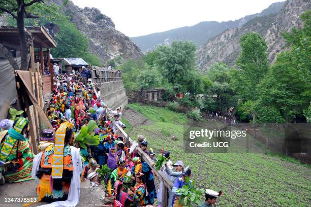 Pakistan. Brum. Kalash festival.