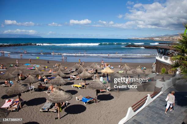 Playa De Las Americas. Tenerife Island. Canary Archipelago. Spain. Europe.