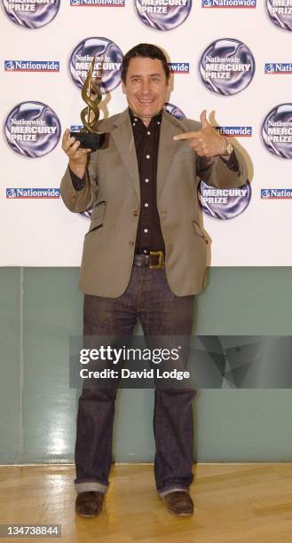 Jools Holland during Nationwide Mercury Prize - Shortlist Launch - July 19, 2005 at The Commonwealth Club in London, Great Britain.