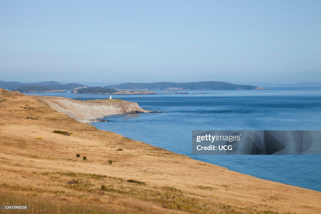 Cattle Point and Lighthouse. San Juan Island. Archipelago of San Juan Islands. State of Washington. Usa. America