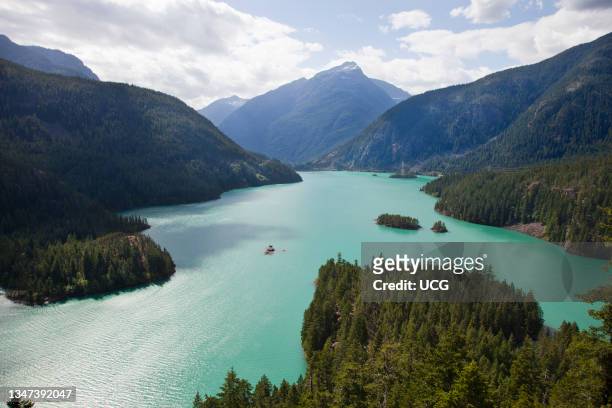 Diablo Lake. North Cascades National Park. State of Washington. Usa. America.