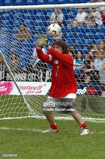 Justin Hawkins during Soccer Six at Birmingham City Football Club - May 14, 2006 at St Andrews Stadium in Birmingham, Great Britain.