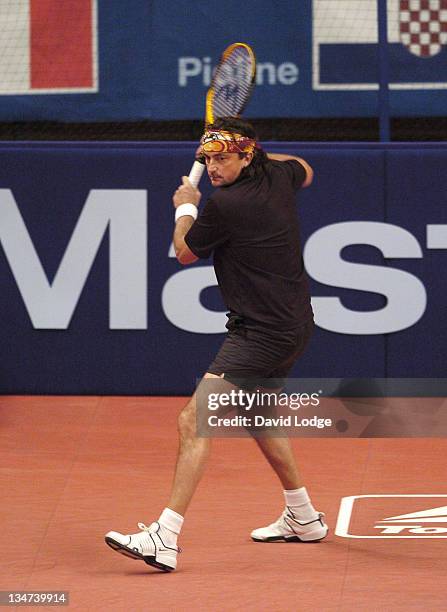 Henri LeConte at The 2005 Masters Tennis Tournament in London at the Royal Albert Hall on November 29, 2005.