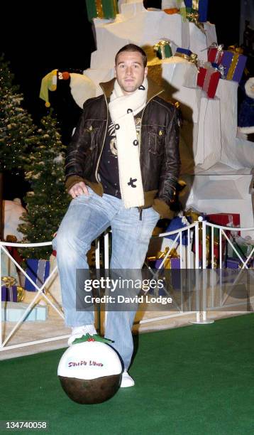 Paul Robinson during Paul Robinson, England and Spurs Goalkeeping Star, Officially Opens Winter Wonderland - December 2, 2005 at Barons Court Car...