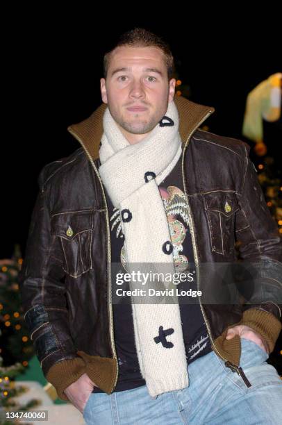 Paul Robinson during Paul Robinson, England and Spurs Goalkeeping Star, Officially Opens Winter Wonderland - December 2, 2005 at Barons Court Car...