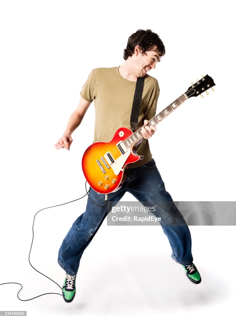 Dapper Rocker Leaping Rocker High-Res Stock Photo - Getty Images