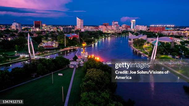 Wichita Ks Wichita Kansas Skyline Photos and Premium High Res Pictures - Getty Images