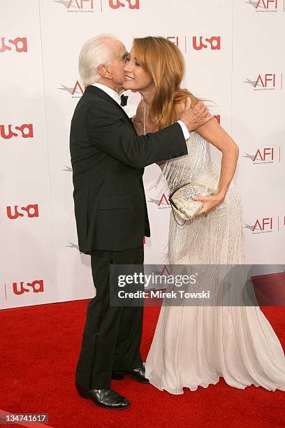 Jack Valenti and Jane Seymour during 34th AFI Life Achievement Award to Sir Sean Connery at Kodak Theater in Los Angeles, CA, United States.