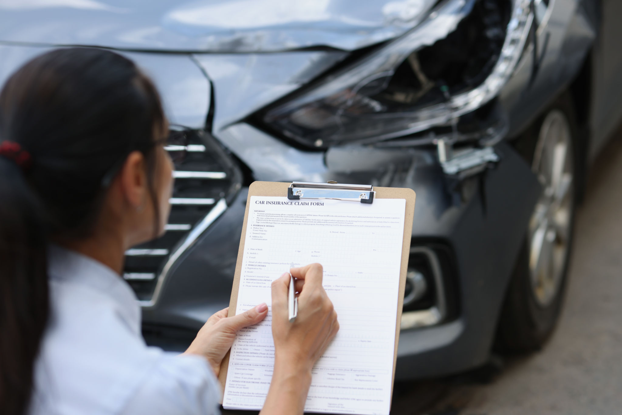 car damage documentation