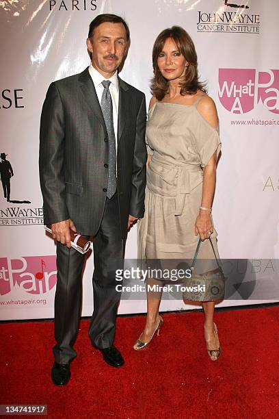 Jaclyn Smith and her husband Dr. Brad Allen during "What A Pair 4" A Celebration of Women's Duets at "Wiltern" Theatre in Los Angeles, California,...