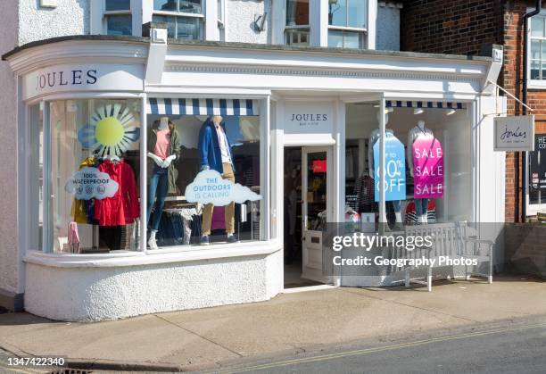 Joules clothing shop, Aldeburgh, Suffolk, England, UK.