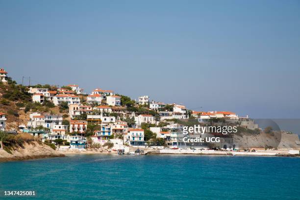 Armenistis village, Ikaria island, Aegean Sea, Greece, Europe.