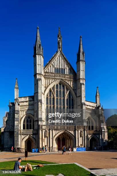 England, Hampshire, Winchester, Winchester Cathedral.