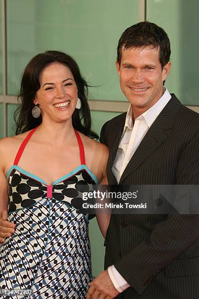 Joanna Going and Dylan Walsh during "The Lake House" Los Angeles Premiere - Arrivals at Arclight Cinerama Dome in Hollywood, California, United...