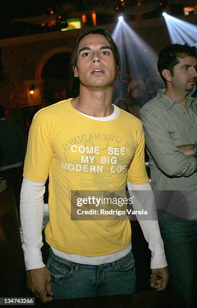 Julio Iglesias Jr during MTV Video Music Awards Latin America 2004 - After Party at Mansion in Miami, Florida, United States.