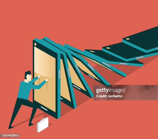 information overload - businessman - information overload stock illustrations