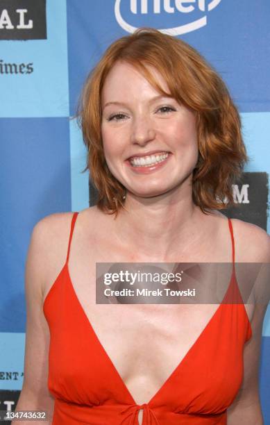 Alicia Witt during Film Independent's Los Angeles Film Festival Opening Night "The Devil Wears Prada" at Mann Village Theatre in Westwood,...