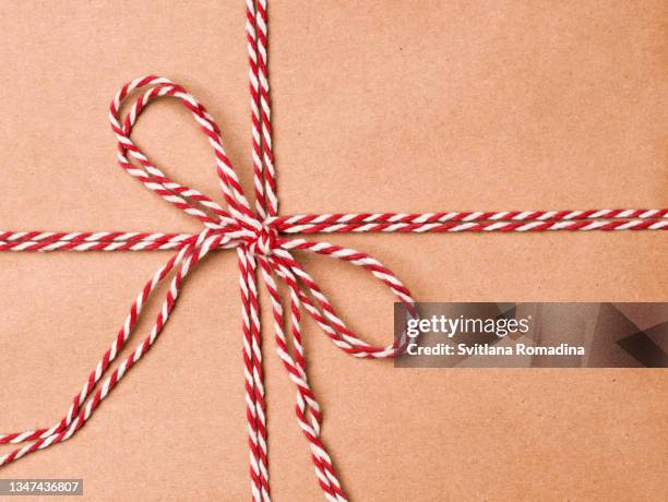 christmas gift , christmas background - string stock pictures, royalty-free photos & images