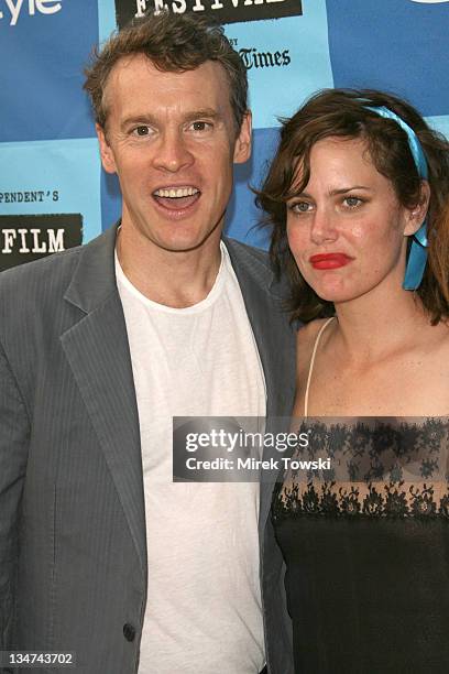 Tate Donovan and Ione Skye during 2006 Los Angeles Film Festival - "The Lather Effect" Premiere at Mann Festival Theatre in Westwood, California,...