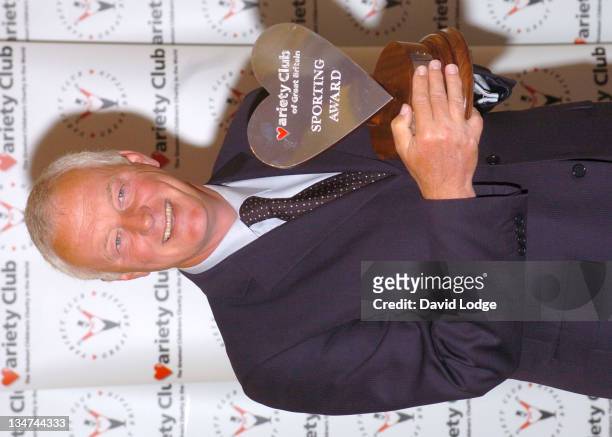 Barry Hearn during 23rd Annual Variety Club Sporting Awards at Park Lane Hilton Hotel in London, Great Britain.