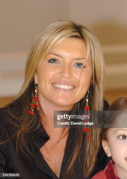 Tina Hobley during London Fashion Week Autumn/Winter 2006 - Ronit Zilkha - Front Row and Backstage at Royal Academy of Arts in London, Great Britain.