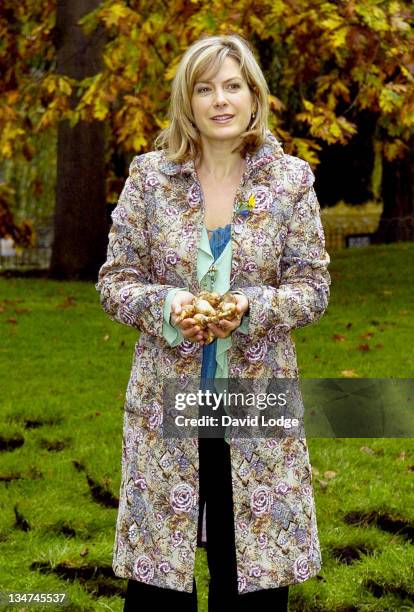 Penny Smith during Marie Curie Cancer Care: Field of Hope Photocall at St James's Park in London, Great Britain.