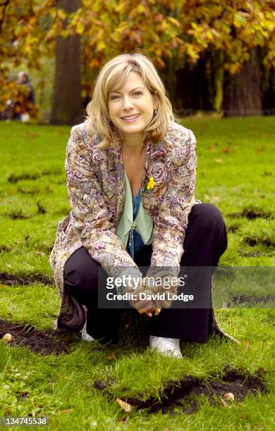 Penny Smith during Marie Curie Cancer Care: Field of Hope Photocall at St James's Park in London, Great Britain.