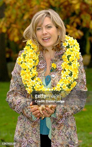 Penny Smith during Marie Curie Cancer Care: Field of Hope Photocall at St James's Park in London, Great Britain.