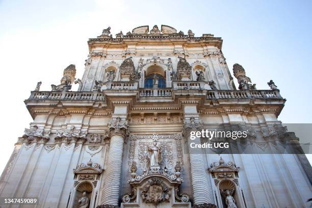 San Giovanni Battista church. Lecce. Puglia. Italy. Europe.