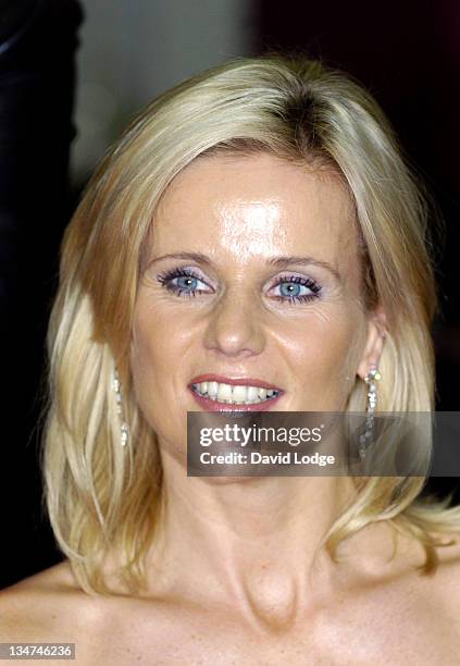 Linda Barker during The Autumn Ideal Home Show Launch 2004 at Earls Court in London, Great Britain.