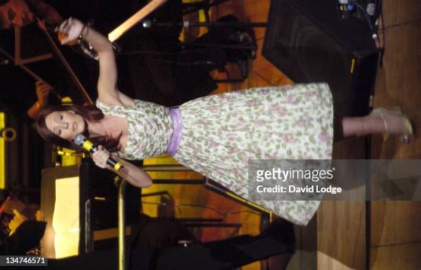 Amy Nuttall during 2004 BBC Children In Need Gala at Royal Festival Hall in London, Great Britain.