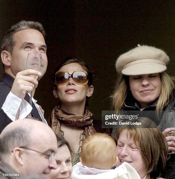 Anna Friel during The Royal Wedding of HRH Prince Charles And Camilla Parker Bowles - Outside at Guildhall in Windsor, Great Britain.