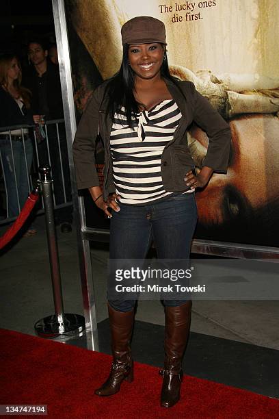 Shar Jackson during "The Hills Have Eyes" Los Angeles Premiere - Red Carpet Arrivals at ArcLight Cinemas in Hollywood, California, United States.